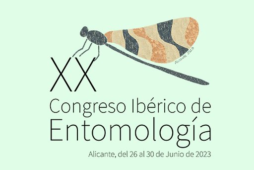 El XX Congreso Ibérico de Entomología tendrá lugar en Alicante del 26 al 30 de junio de 2023.